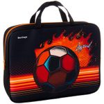 Папка с ручками А4, Berlingo Legend, широкая, ткань, молния