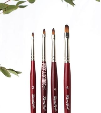 Кисть Рублёв DS33R №6 овальная для росписи