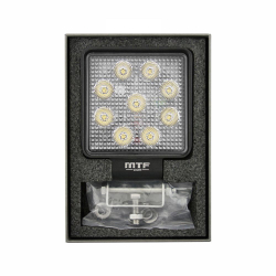 Фонарь светодиодный дополнительного освещения MTF Light PL27K6S 12-60V 3000lm 6000K (1 шт.)