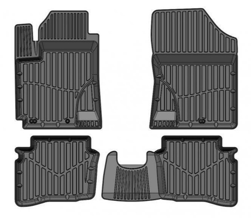 Коврики резиновые Kia Rio комплект 4шт STRK