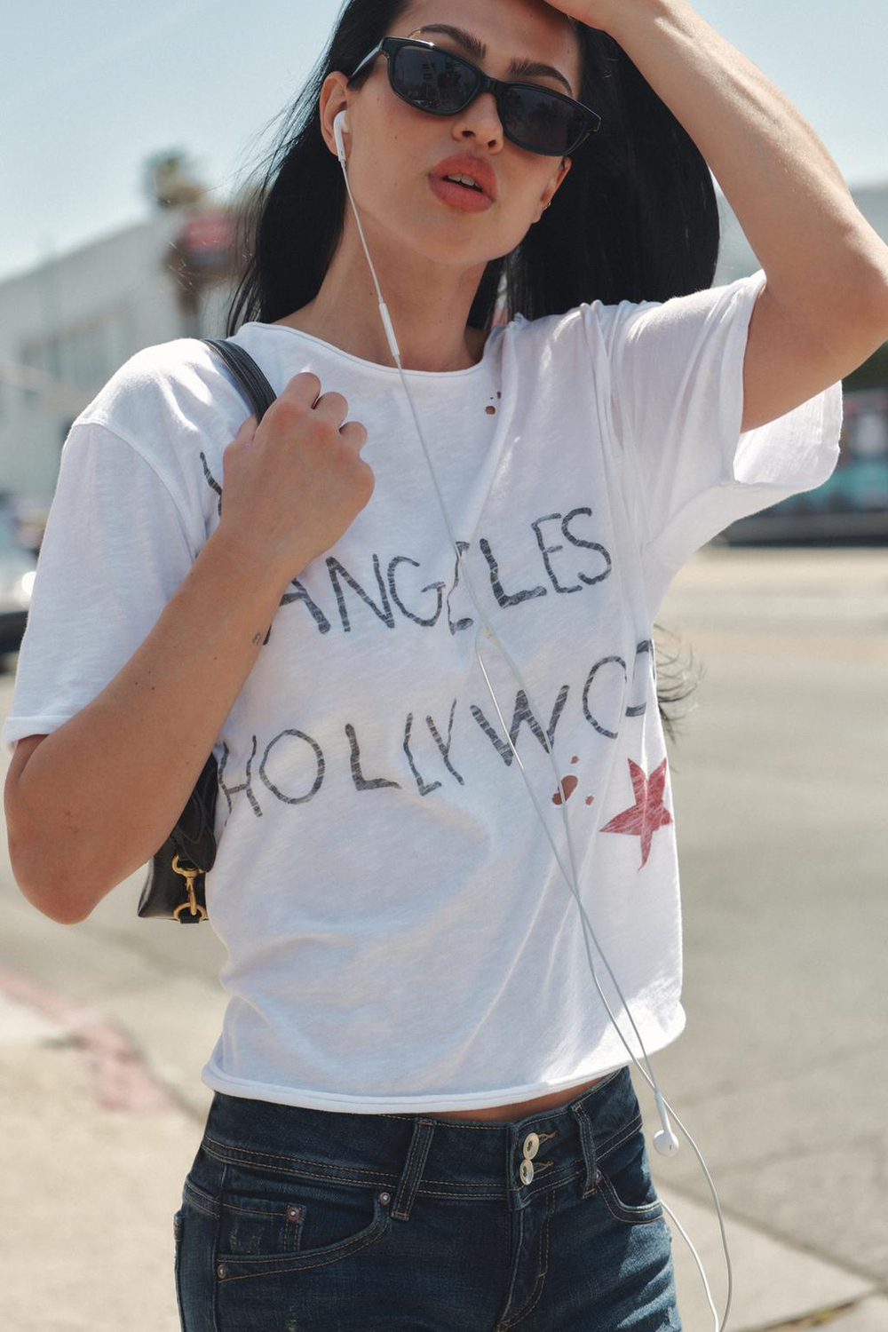 ZARA ФУТБОЛКА OVERSIZE С НАДПИСЬЮ И РАЗРЕЗАМИ, БЕЛЫЙ