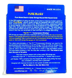 Струны для электрогитары DR Pure blues (9-46)