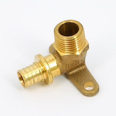 Водорозетка надвижная Н латунная REHAU 16 x 1/2" RAUTITAN бронза RX+ ( угол установочный Рехау )