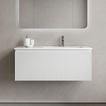 Тумба подвесная Sancos Snob R 1.0 с одним ящиком 995х445х406, Bianco, SNR1.0100RW