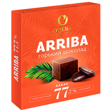 Шоколад Озера Арриба 77% горький 90 гр
