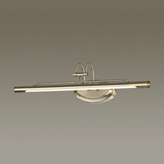 4907/8WL WALLI ODL22 695 бронзовый/металл/акрил Подсветка для картин LED 8W 4000К 500Лм BACCA