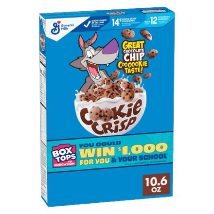 Сухой завтрак Cookie Crisp с шоколадными печеньками
