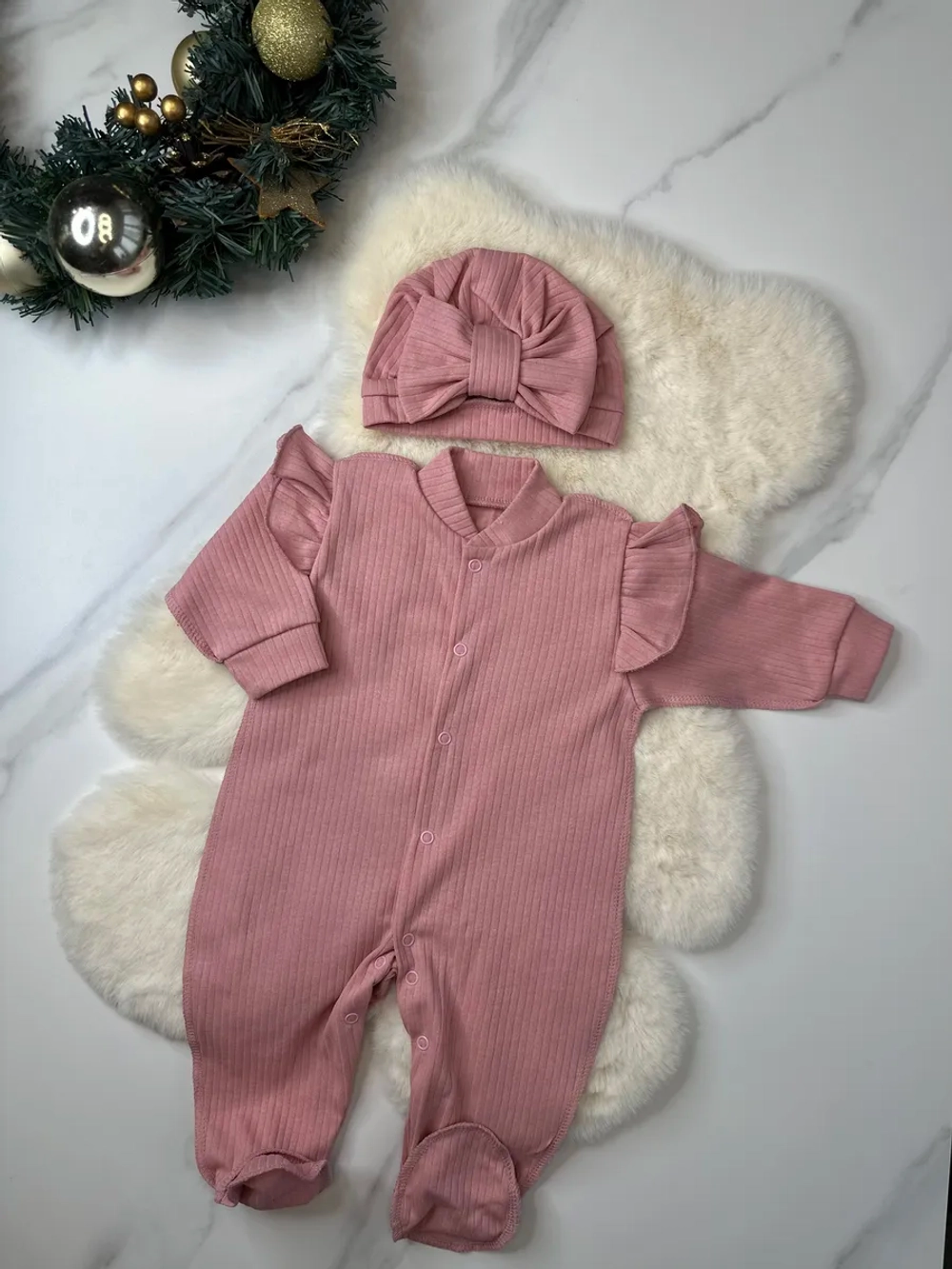 Слип для новорожденных девочек