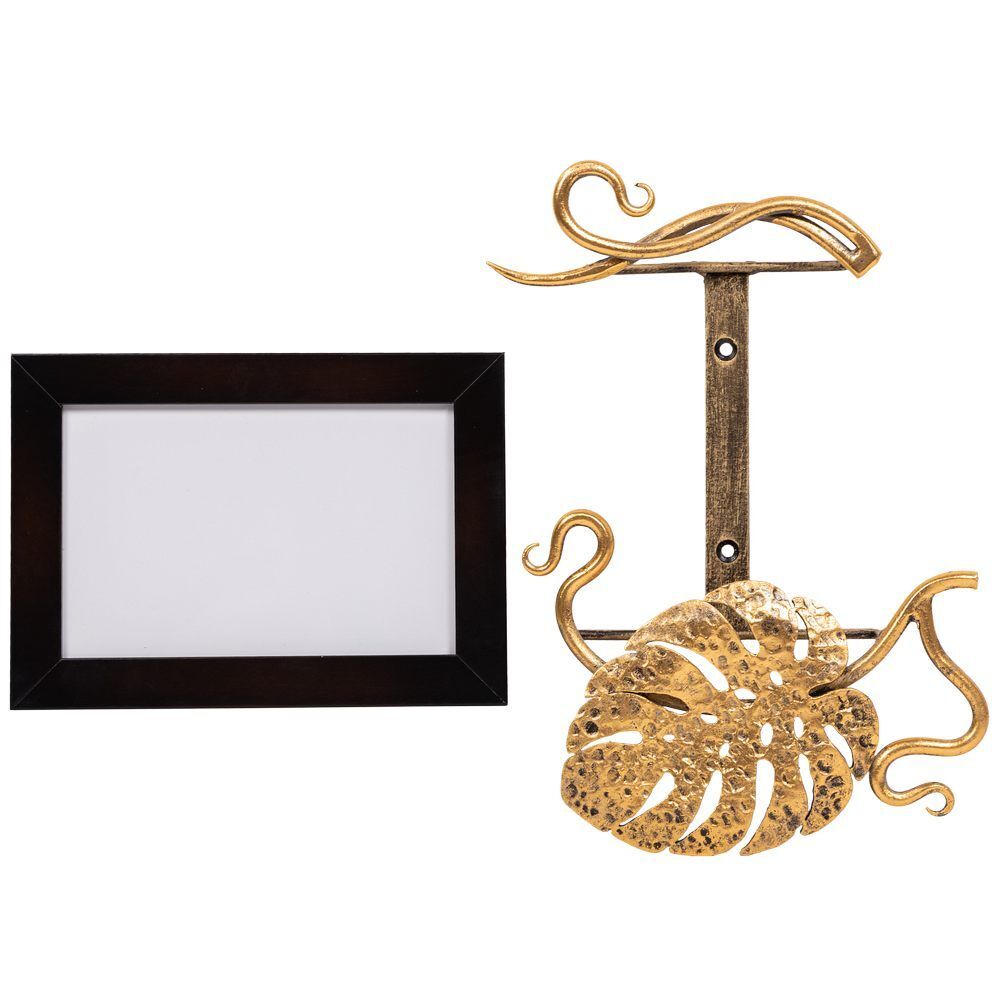 Фоторамка Monstera Deliciosa (Монстера) Амбер горизонтальная