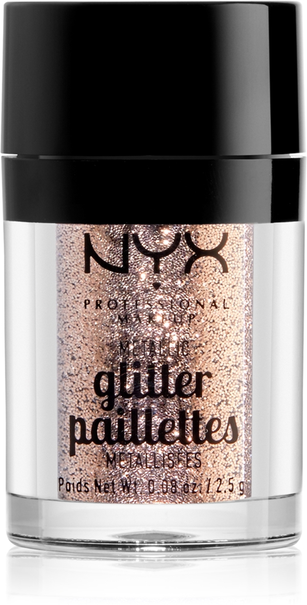 NYX Professional Makeup Glitter Goals - Металлический брокат для лица и тела оттенок 04 Goldstone, 2 g