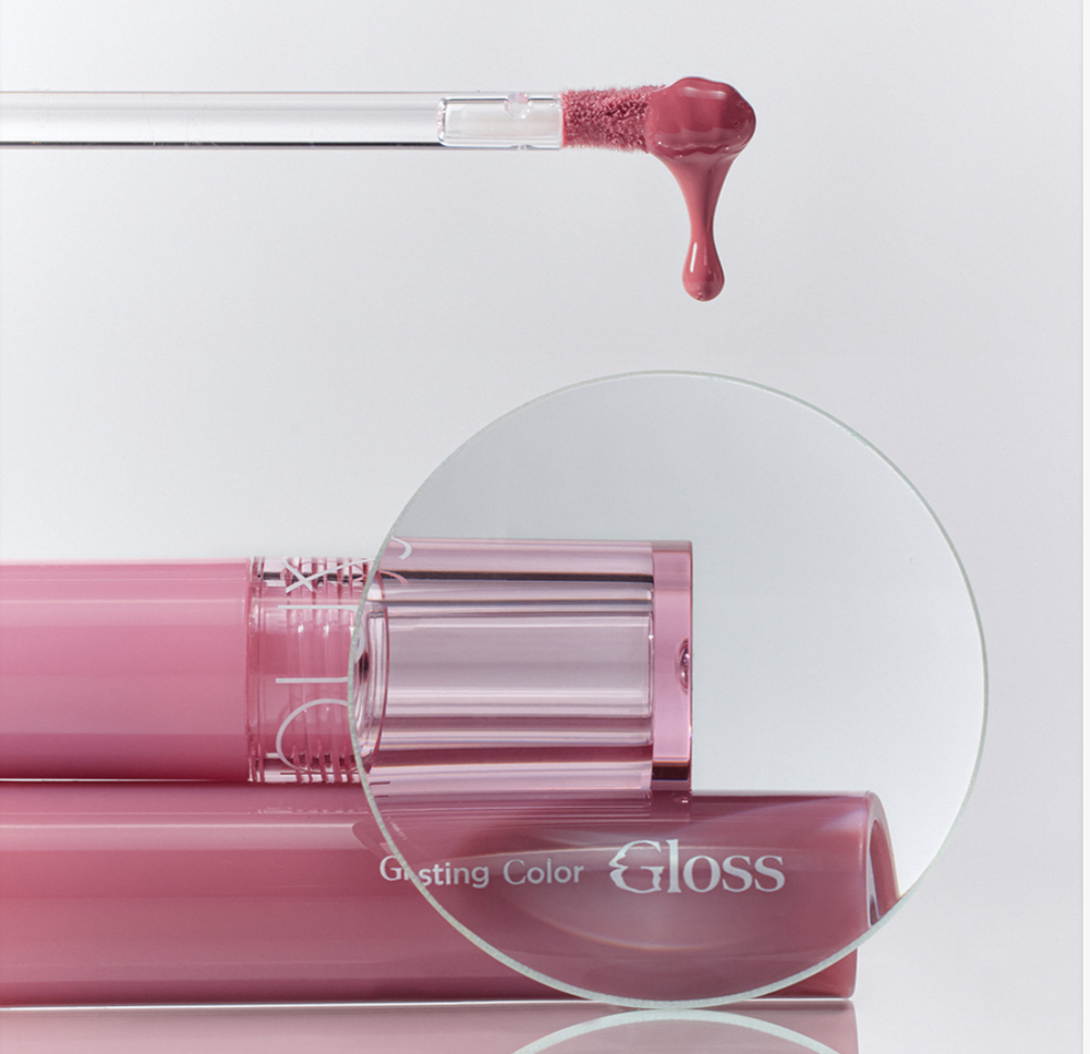 Стойкий блеск для эффекта стеклянных губ rom&nd Glasting Color Gloss - 04 Grapy Way