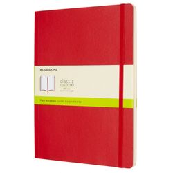 Блокнот Moleskine Classic Soft XLarge красный (QP623F2)
