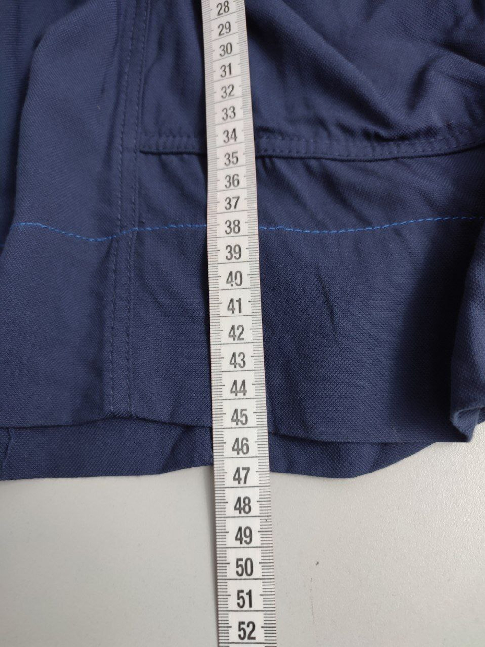 Юбка синяя с карманами 40-42 размер