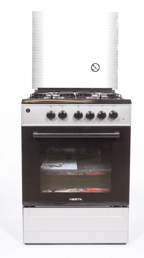 Плита комбинированная Vesta VALENCIA VGE 50 10-E Серый Ех