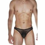 Мужские трусы тонги черные La Blinque LB15521