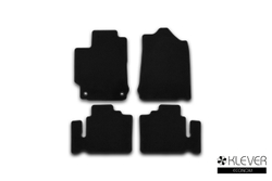 Коврики в салон Klever Econom TOYOTA Camry 2011-2014, 2014-2017, седан, 4 шт. (текстиль) Klever.KVR01485601200K
