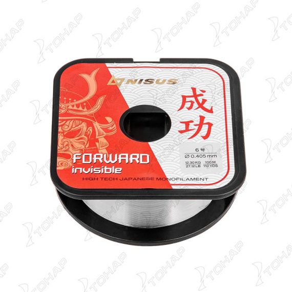 Леска FORWARD Invisible 0,405mm/100m Nylon (N-FI-0405-100) Nisus