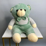Мишка с пледом. Плед 100x160 см. Мягкая игрушка 005 Chalet Green
