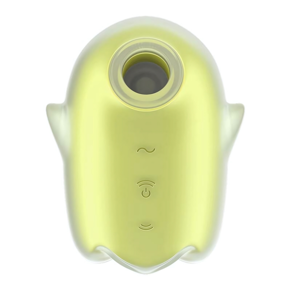 Вакуумный массажер Satisfyer Glowing Ghost yellow 060064SA