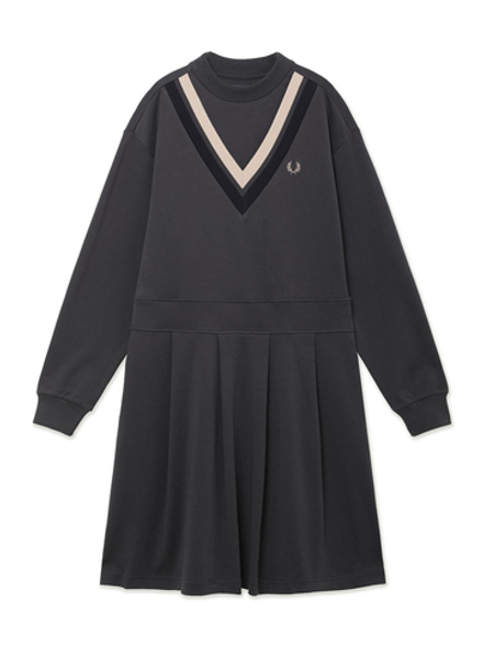 Платье V-insert Tipped Dress