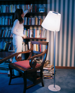 Floor design lamp MELAMPO MEGA by Artemide