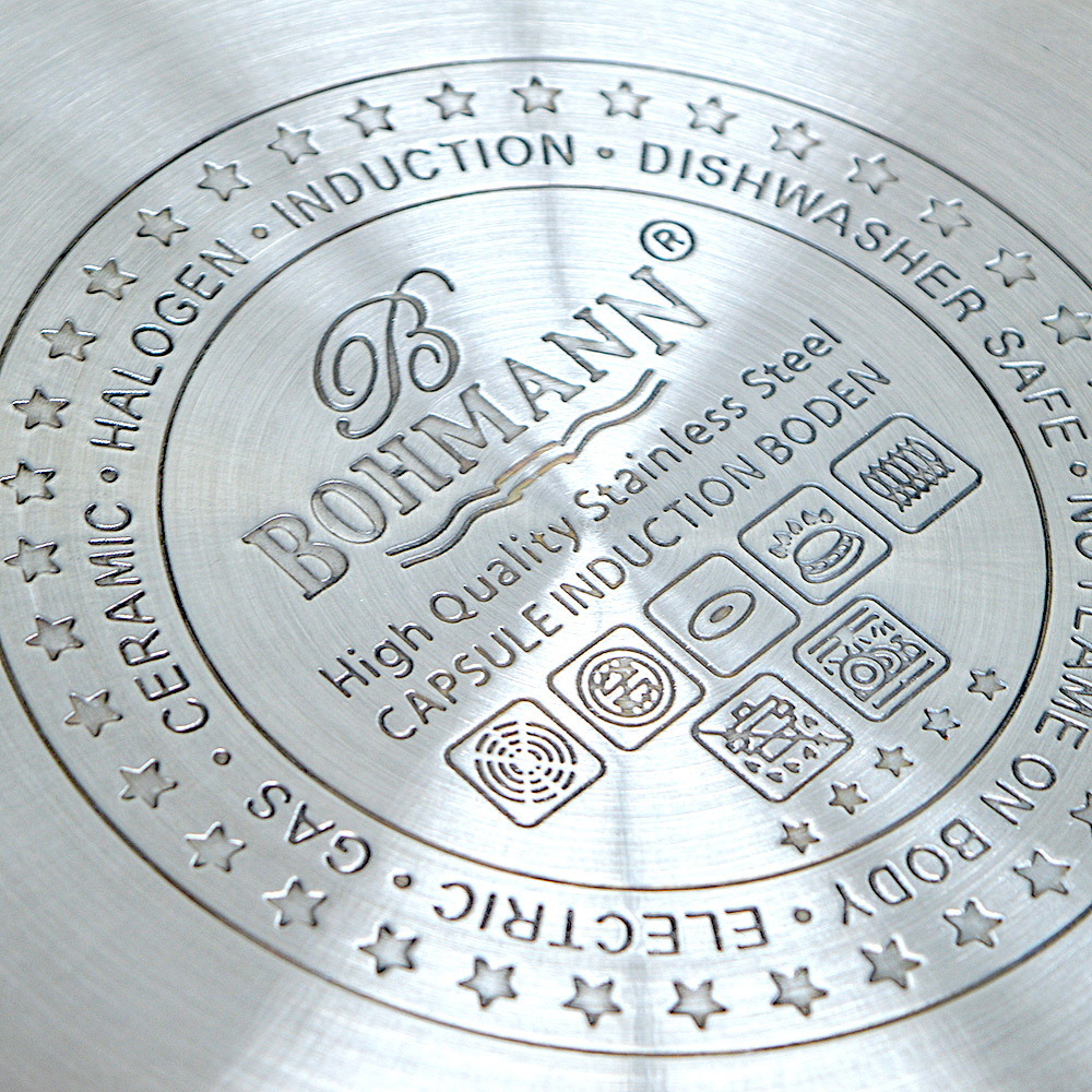 Кастрюля 6л нерж со стеклянной крышкой, 1028