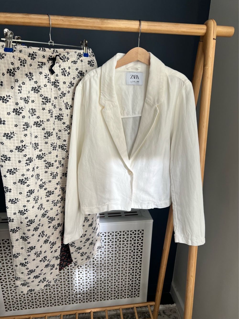 Льняной жакет Zara, 152