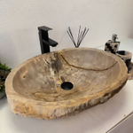 Раковина из окаменелого дерева FossilBasin OD-62450 58*45*14