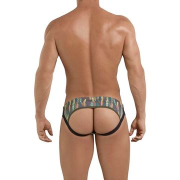 Мужские трусы джоки зеленые Clever Moda Uptown Boy Jockstrap 301510