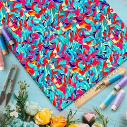 Ткань премиум дюспо футуристические миры