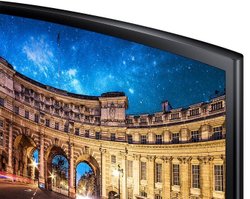 Монитор Samsung 24" C24F390FHI 1920x1080 VA WLED 72Гц 4ms FreeSync VGA HDMI