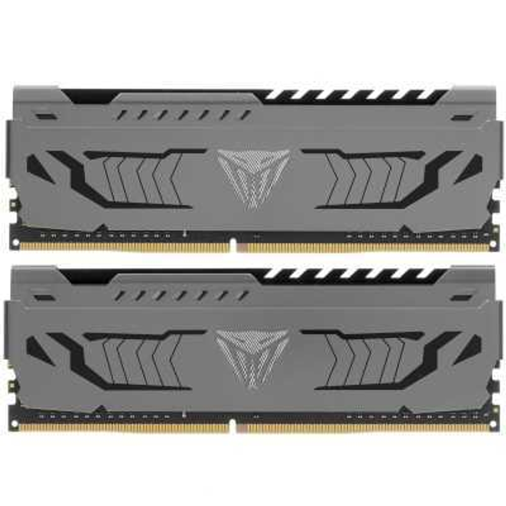 Оперативная память  Patriot Viper 4 Steel DDR 4 DIMM 64Gb (32GBx2) PC25600, 3200Mhz, (PVS464G320C6K) RTL