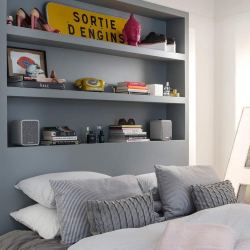 Ruark MR1 Mk2 Soft Grey активная беспроводная полочная акустическая система (пара)