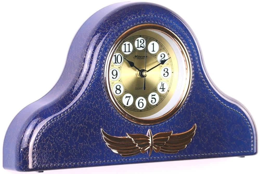 Настольные часы MIRRON, интерьер, синий