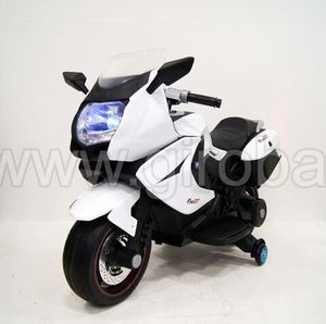 Детский электромотоцикл River Toys SUPERBIKE - MOTO A007MP белый