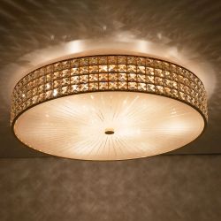 Citilux Портал CL324102 Люстра хрустальная Золото