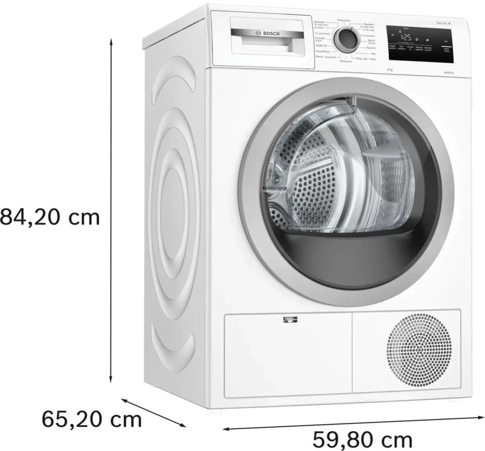 Сушильная машина Bosch WTH85V8EPL