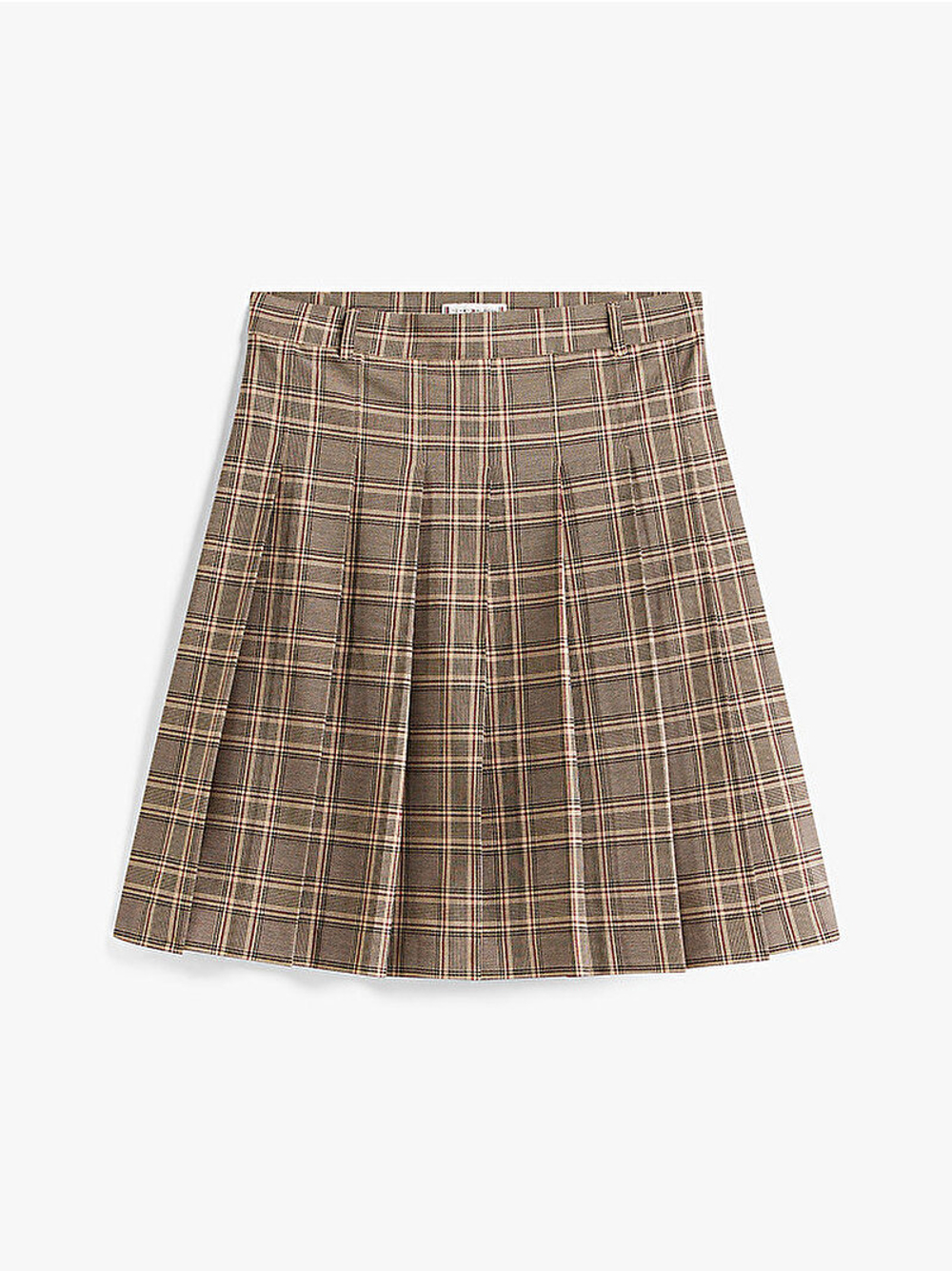 Женская плиссированная юбка Core Check - TOMMY HILFIGER