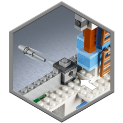 LEGO Minecraft - Ледяной замок 21186 / артикул   21186  / GTIN 5702017156644