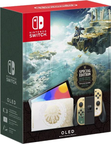 Игровая приставка Nintendo Switch OLED 64 ГБ The Legend of Zelda: Tears of the Kingdom