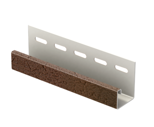 Джей профиль Ю-пласт Стоун-Хаус S-Lock Клинкер Нордик Глина 3,05м