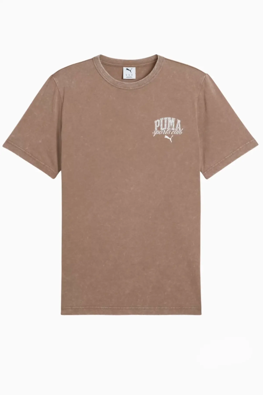Футболка Puma Classics Washed Tee - коричневый