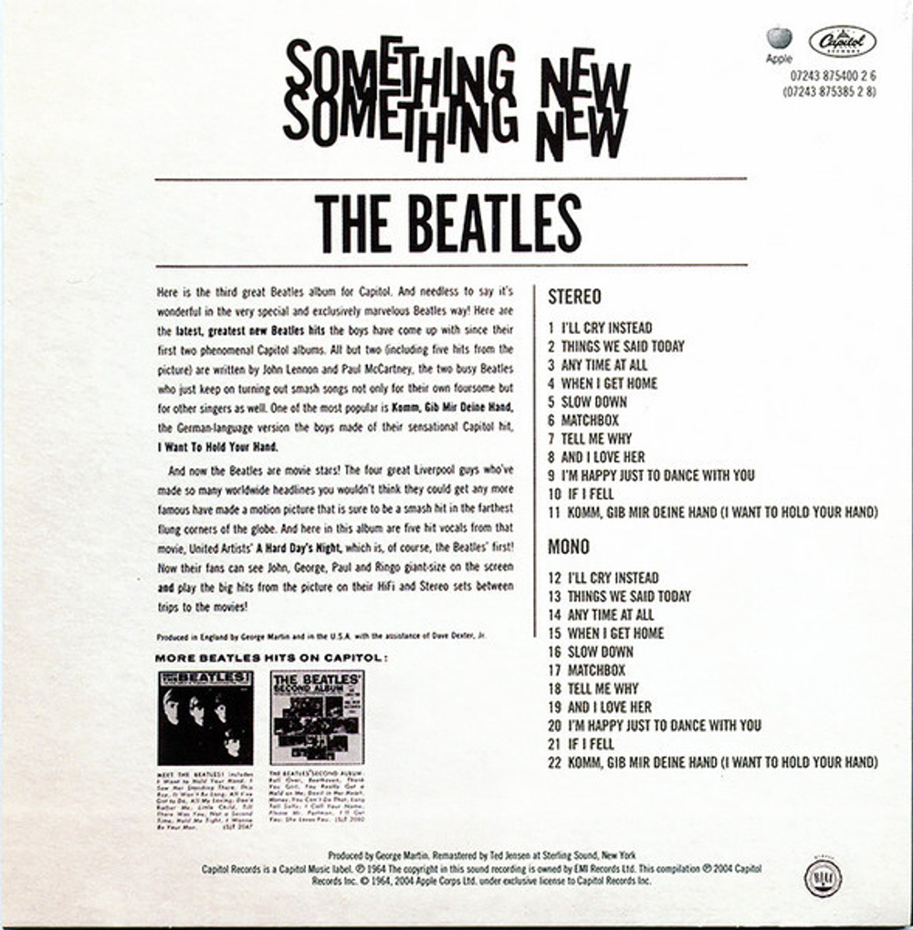 Комплект / The Beatles: The Capitol Albums Vol.1 and Vol.2 (8CD)