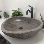 Раковина из речного камня RS-61728 (63*56*15)