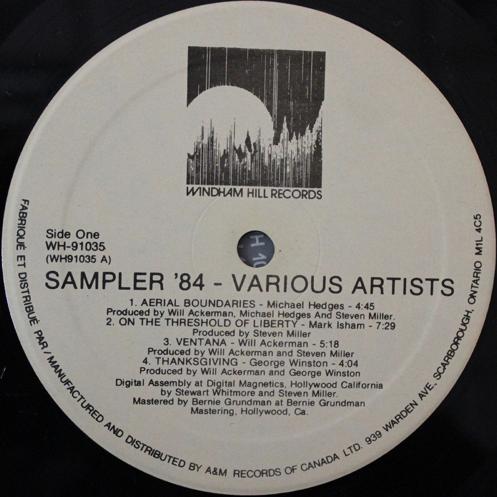 Сборник / Windham Hill Records Sampler '84 (Colored Vinyl)(LP)