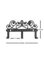 ВЕШАЛКА НАСТЕННАЯ ТЮЛПАН 3 КРЮЧКА ВНР43