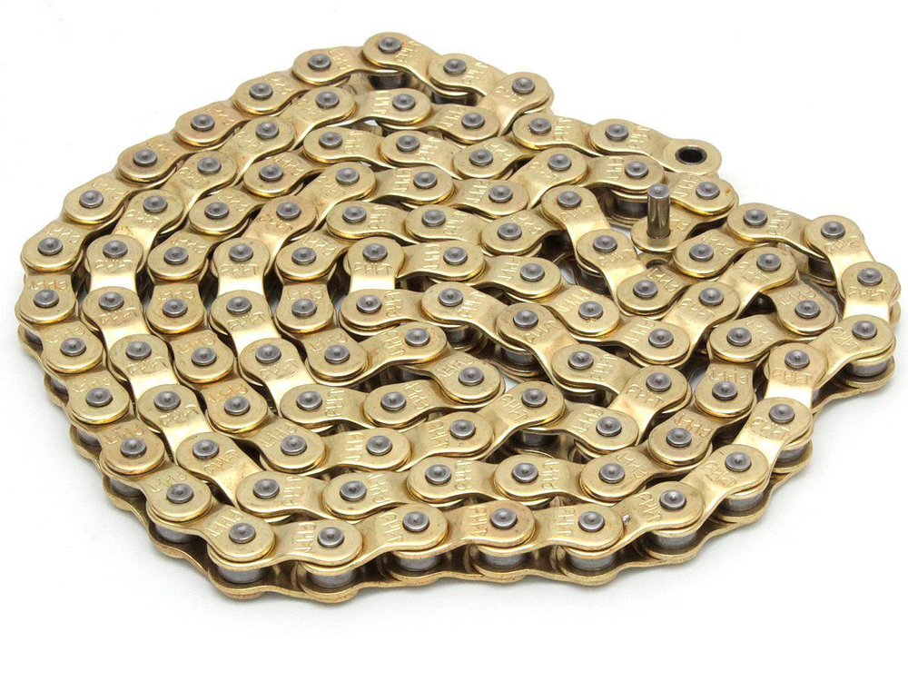 Цепь CULT P-121 HALF-LINK CHAIN Gold
