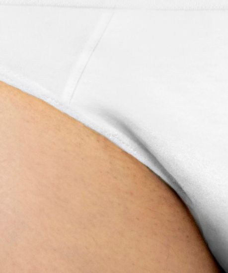 Мужские трусы слипы (2 шт) спорт 2BMP-016 Basic, белые