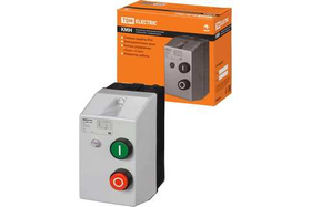 Контактор КМН11260 12А в оболочке с индикатором Ue=220В/АС3 IP54 (РТН-1316 9-13А) TDM SQ0709-0023