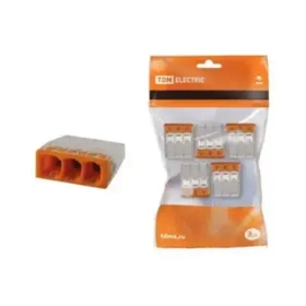 Строительно-монтажная клемма КБМ-2273-233 (2,5мм2) с пастой (5 шт/упак) TDM SQ0517-0122